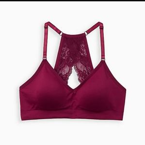 Torrid Deep V lightly padded bralette